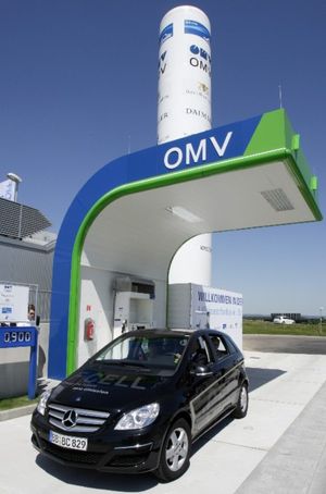 Mercedes Benz B-Class Hydrogen Fuel Cell Vehicle